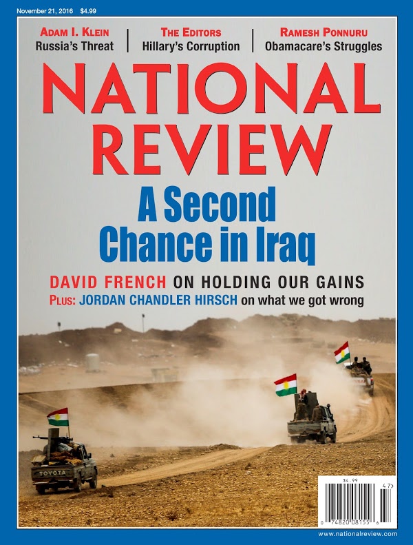 National-Review November 21, 2016 Issue Cover