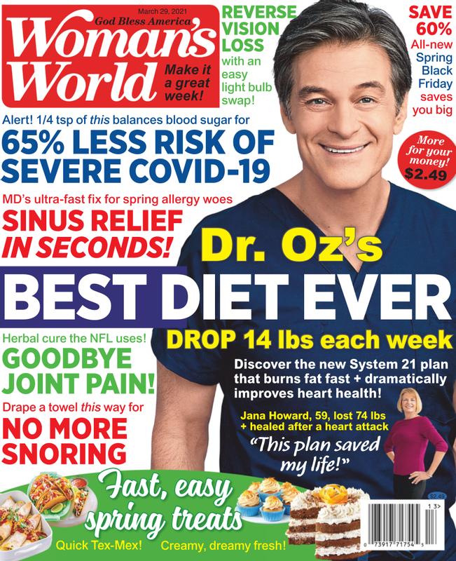 Womans-World March 29, 2021 Issue Cover