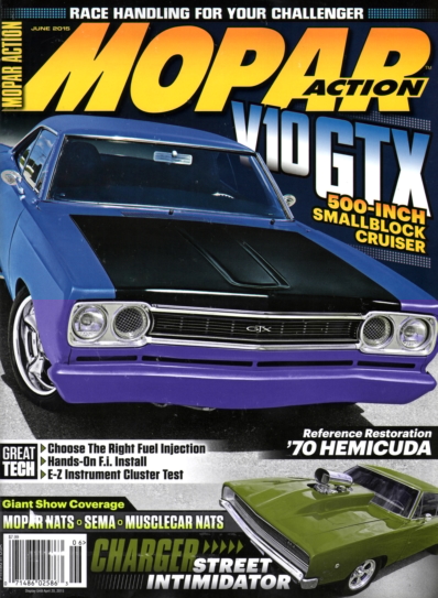 Mopar Action June 01, 2015 Issue Cover