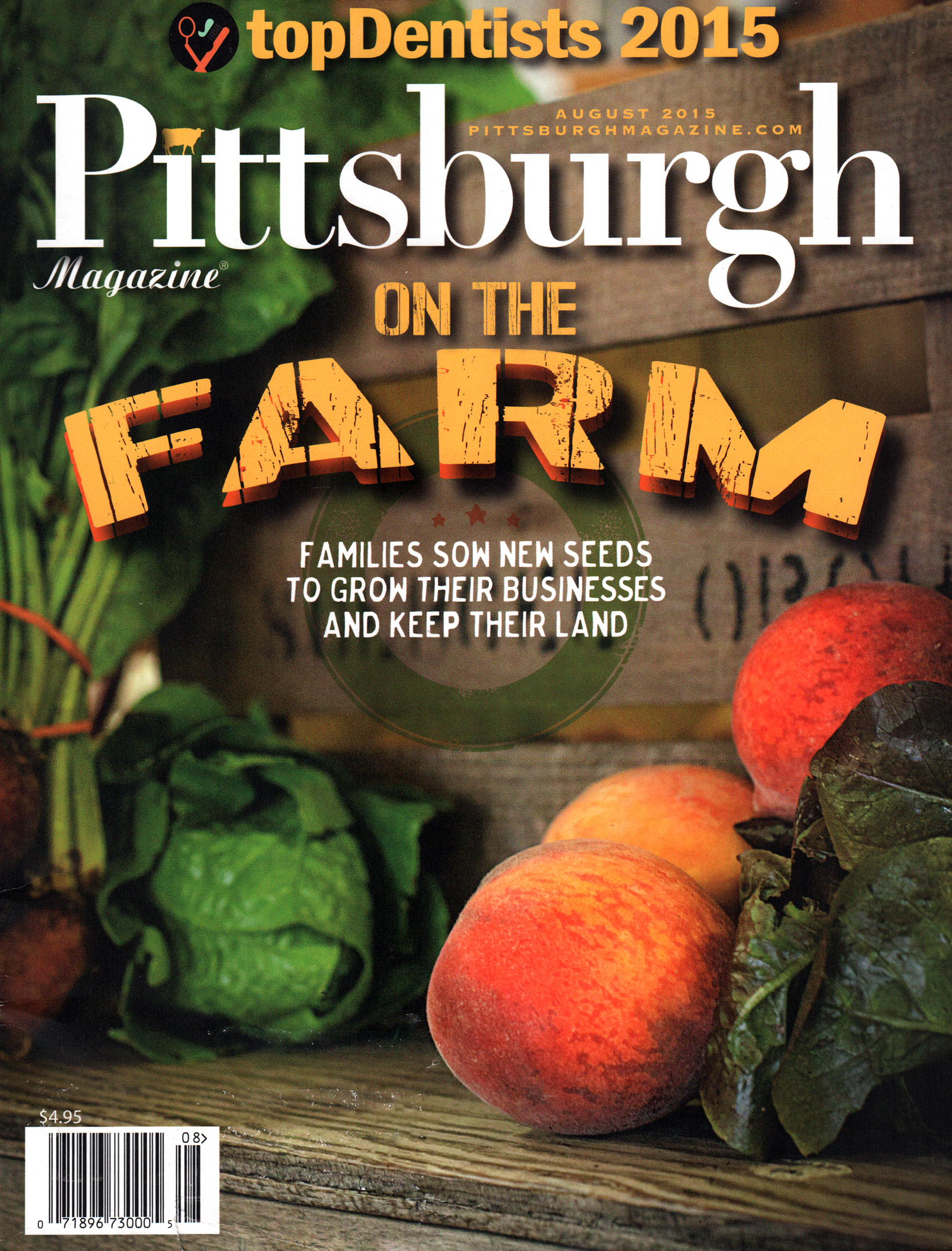 Pittsburgh-Magazine August 01, 2015 Issue Cover