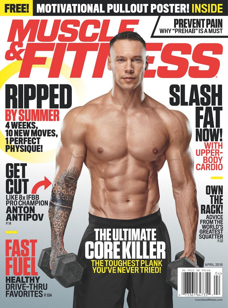 Muscle-and-Fitness April 01, 2018 Issue Cover