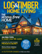 Log-and-Timber-Home-Living March 01, 2021 Issue Cover