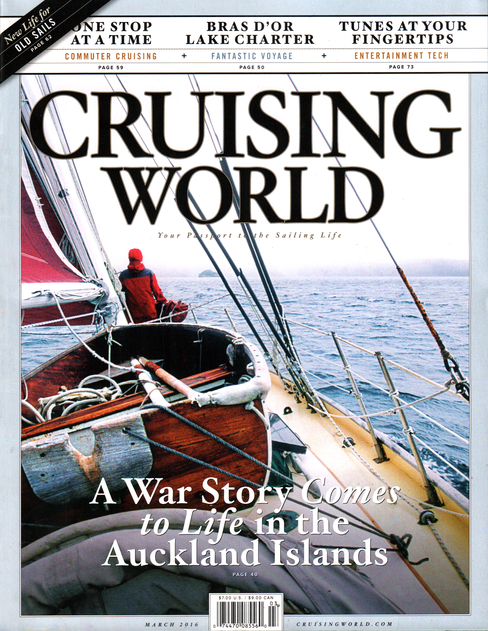 Cruising-World March 01, 2016 Issue Cover