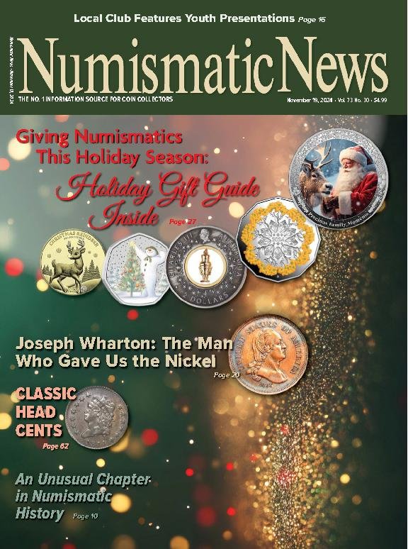Numismatic-News November 19, 2024 Issue Cover