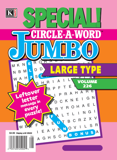 Special Circle A Word Jumbo May 01, 2025 Issue Cover