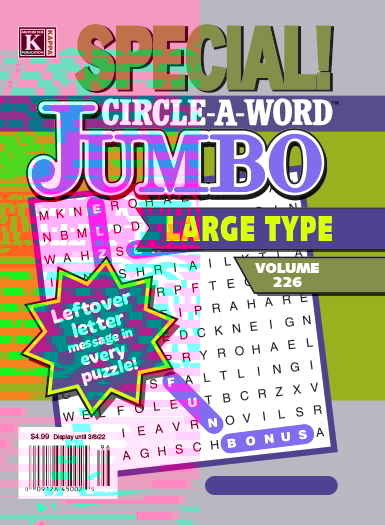 Special Circle A Word Jumbo May 01, 2025 Issue Cover