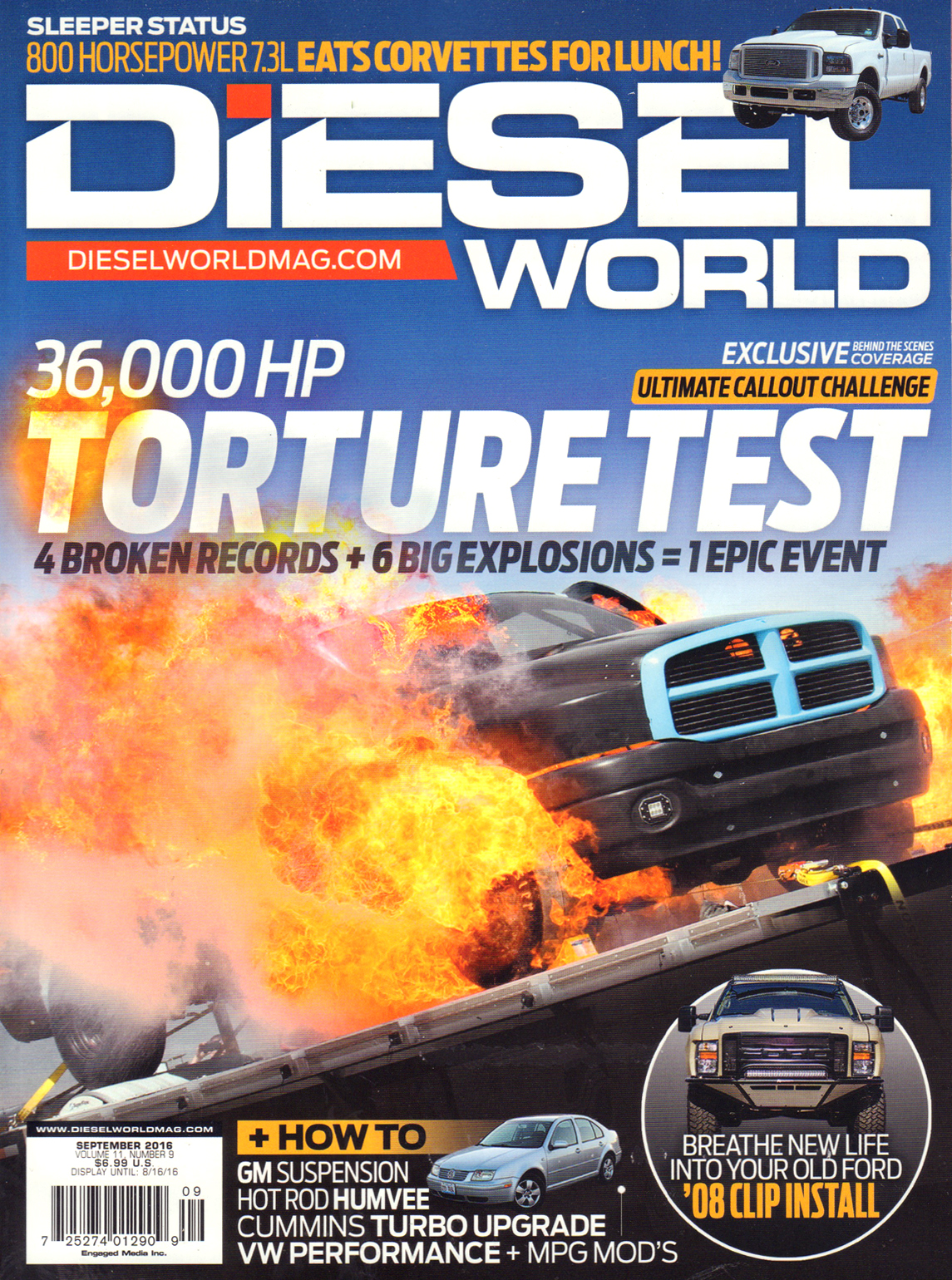 Diesel-World September 01, 2016 Issue Cover