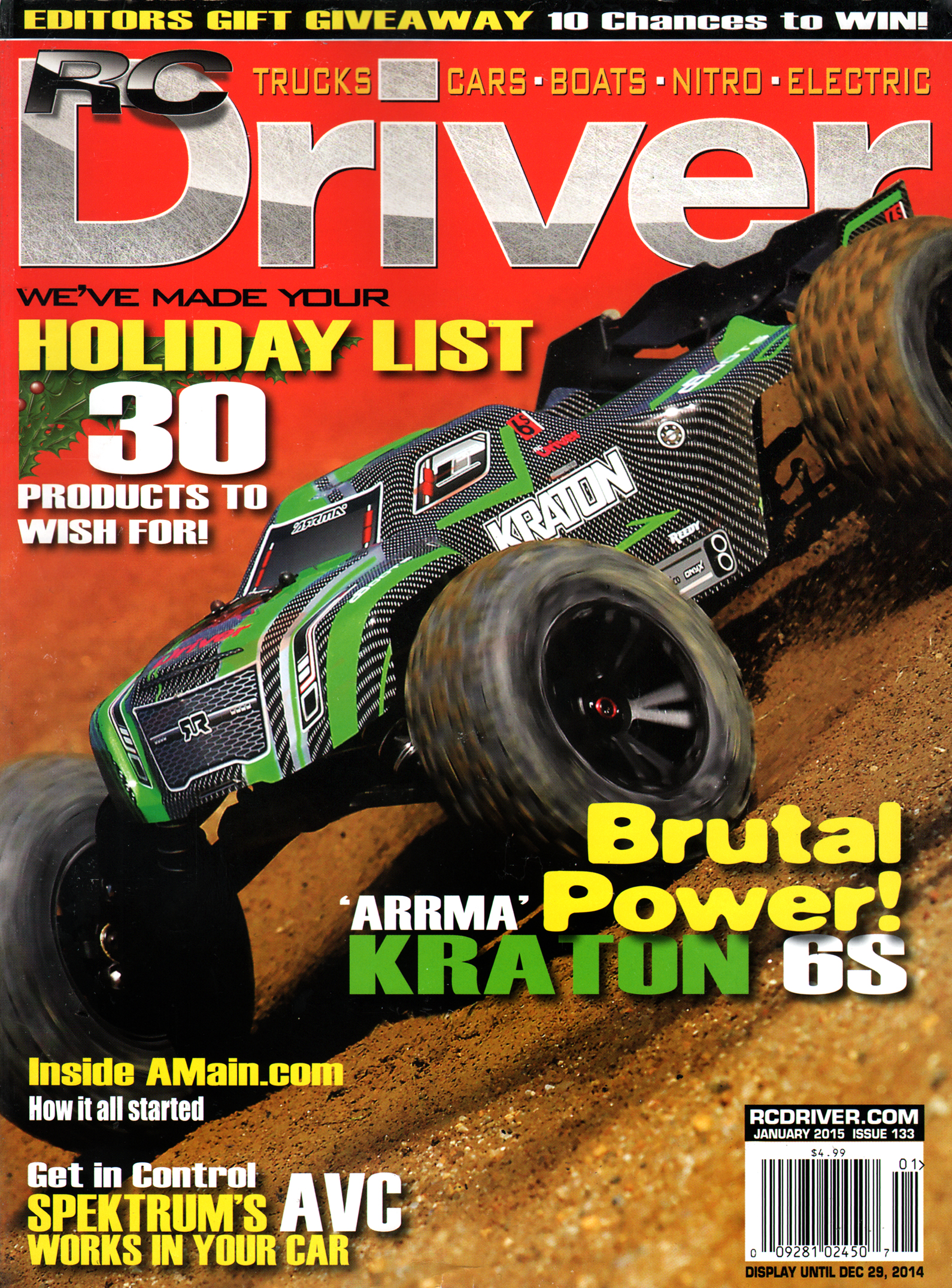 RC-Driver January 01, 2015 Issue Cover