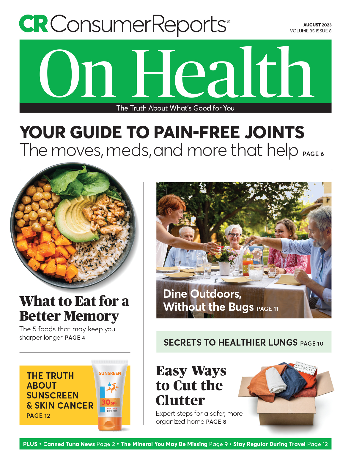 Try Consumer Reports On Health Risk Free!