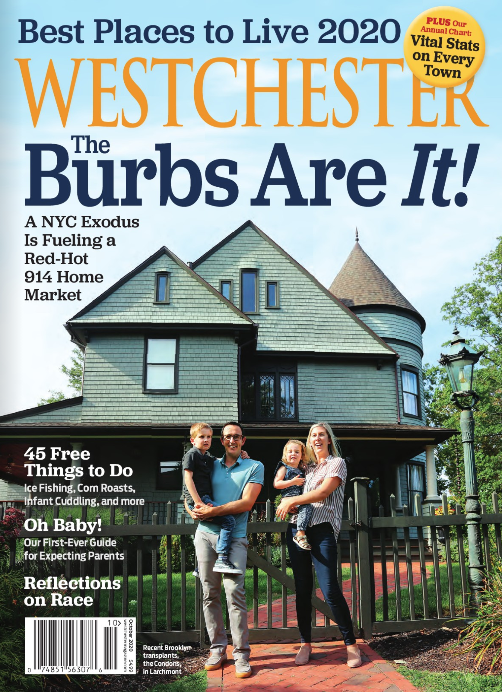 Westchester-Magazine October 01, 2020 Issue Cover