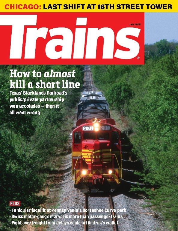 Trains July 01, 2025 Issue Cover