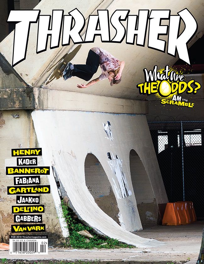 Thrasher February 01, 2019 Issue Cover