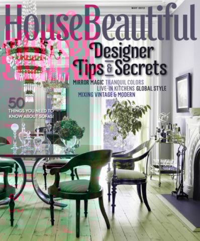 House Beautiful May 01, 2013 Issue Cover