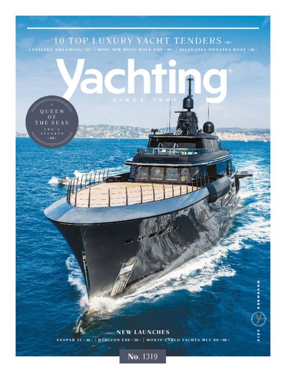 yachting November 01, 2016 Issue Cover