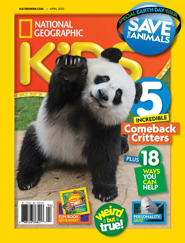 National-Geographic-Kids April 01, 2020 Issue Cover