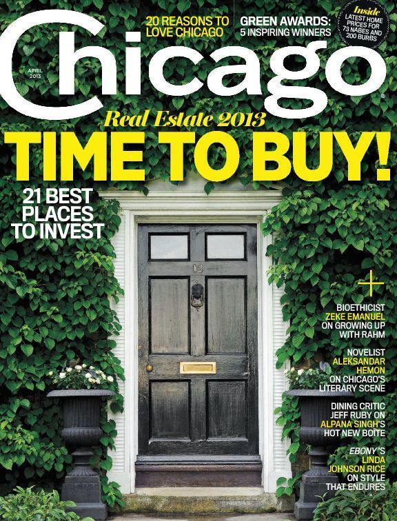Chicago-Magazine April 01, 2013 Issue Cover