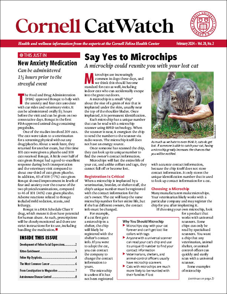 Catwatch February 01, 2024 Issue Cover