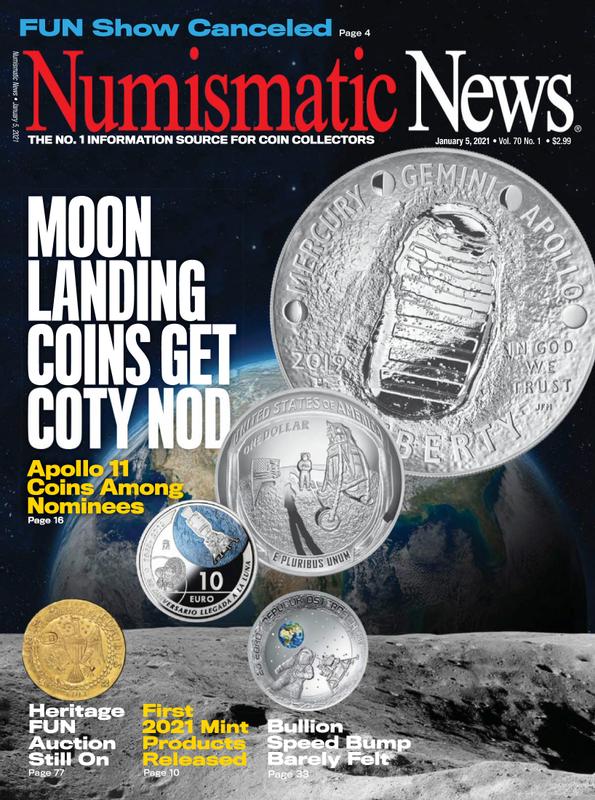 Numismatic-News January 05, 2021 Issue Cover