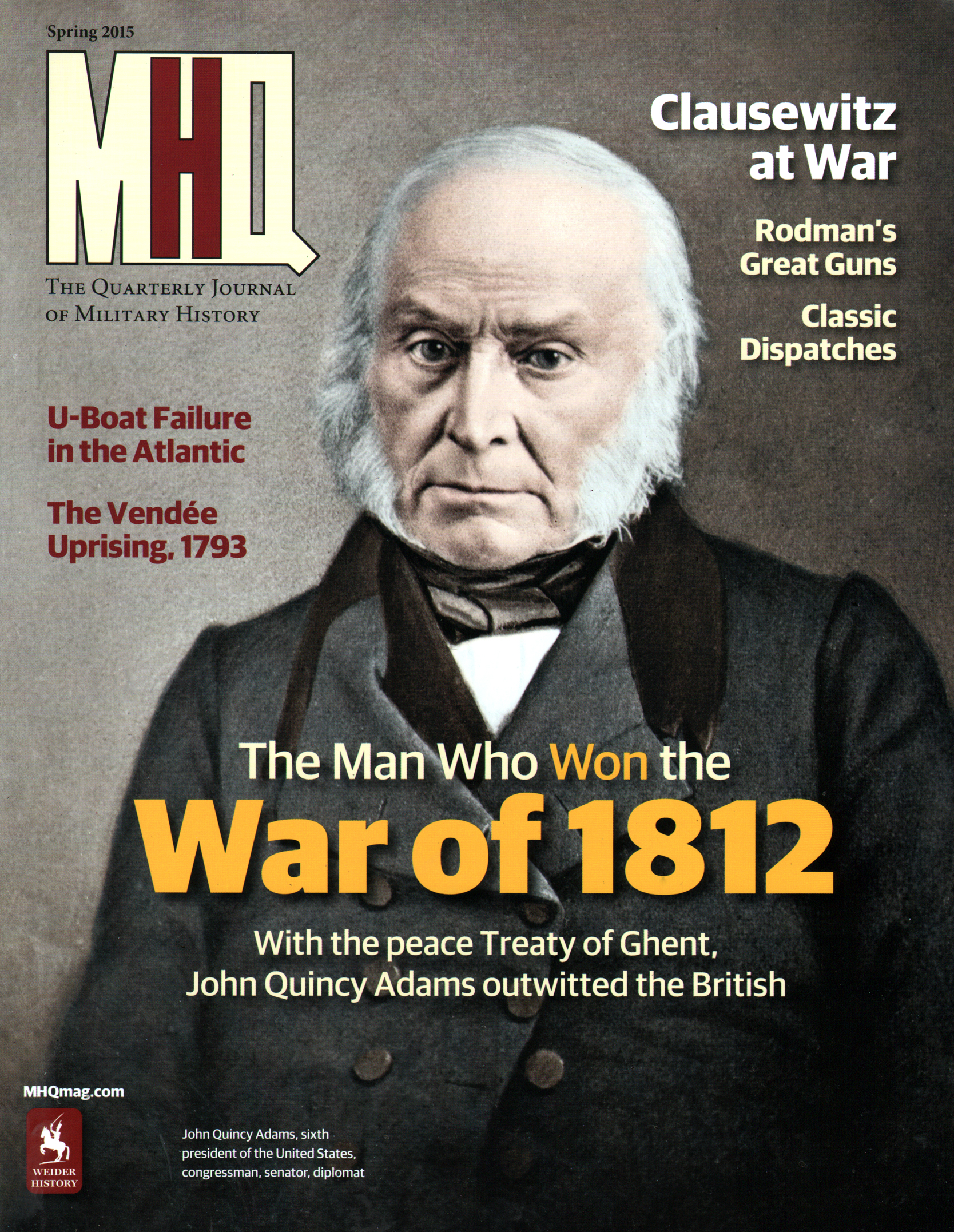MHQ-Military-History-Quarterly March 01, 2015 Issue Cover