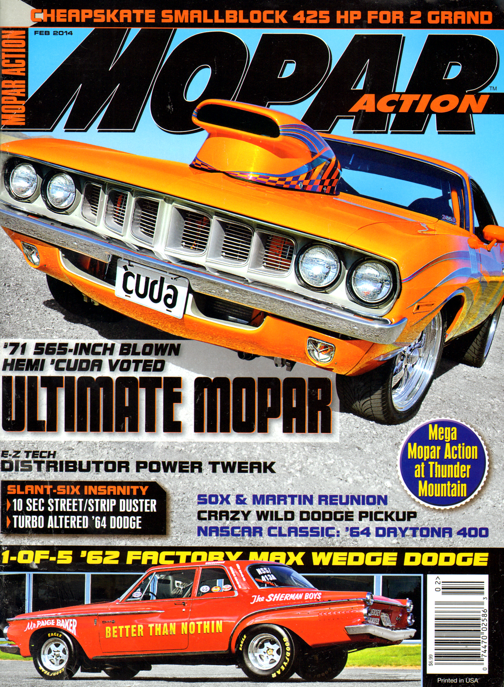 Mopar-Action February 01, 2014 Issue Cover