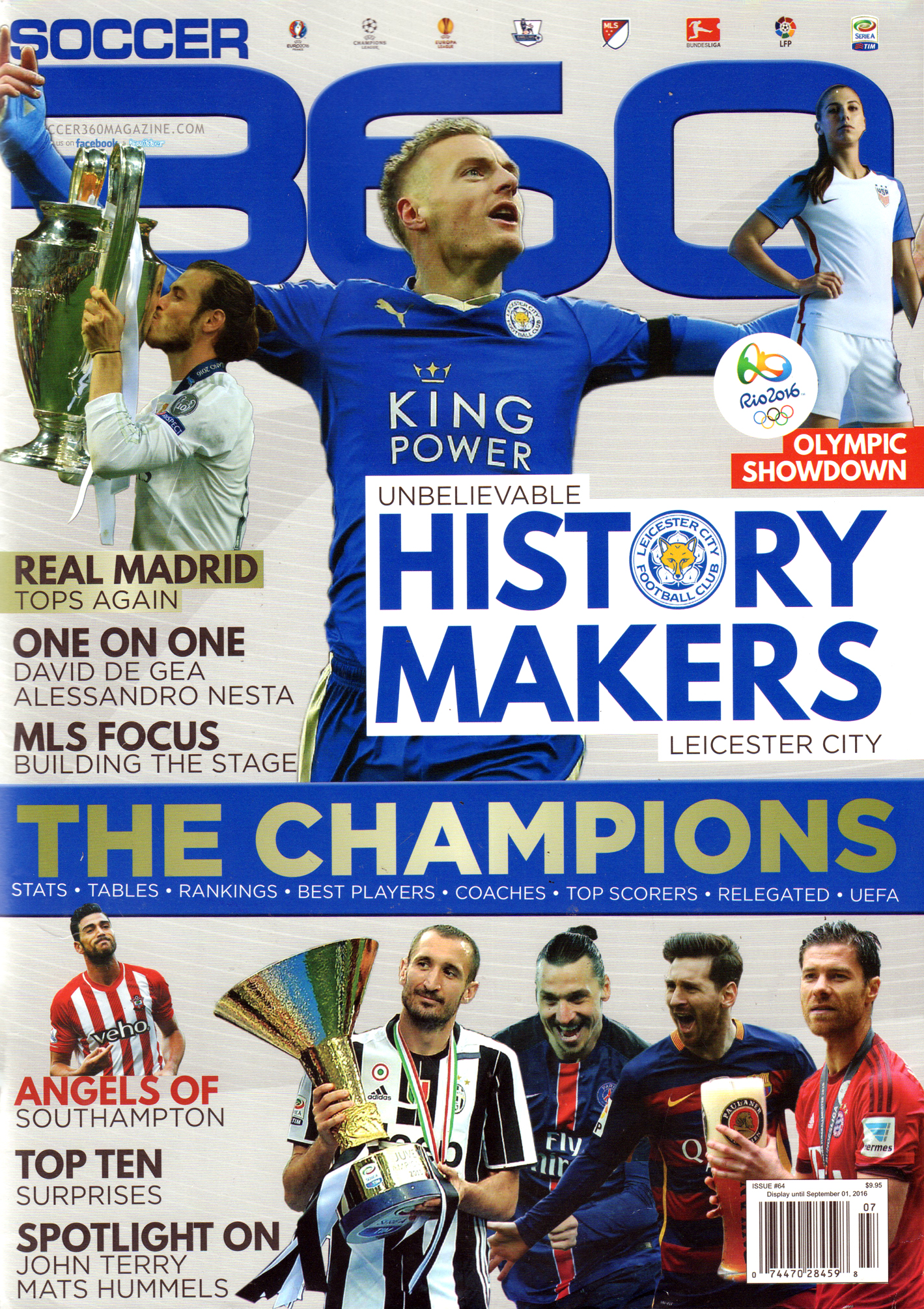 Soccer-360 July 01, 2016 Issue Cover