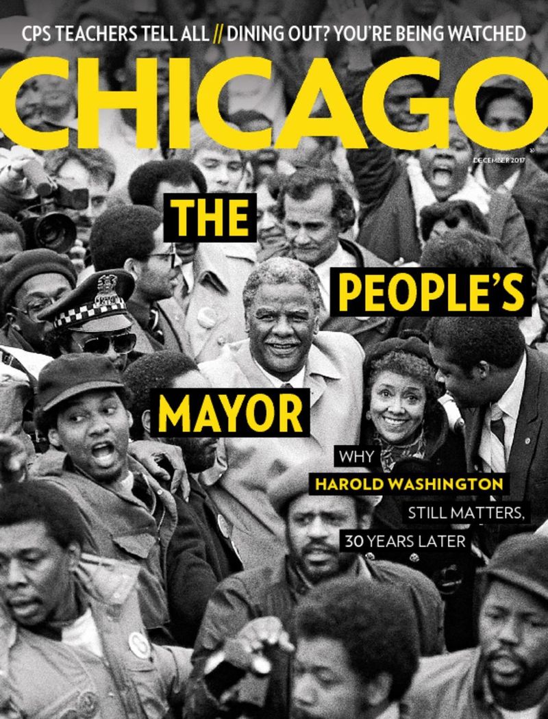 Chicago-Magazine December 01, 2017 Issue Cover