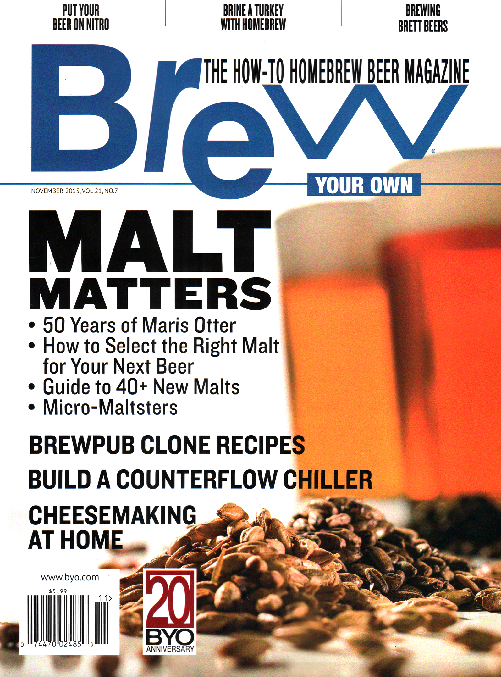 Brew-Your-Own November 01, 2015 Issue Cover