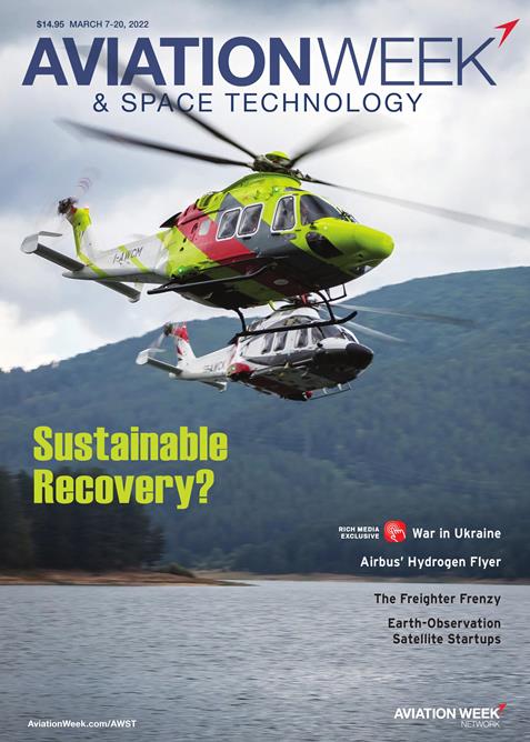 Aviation-Week-and-Space-Technology March 07, 2022 Issue Cover