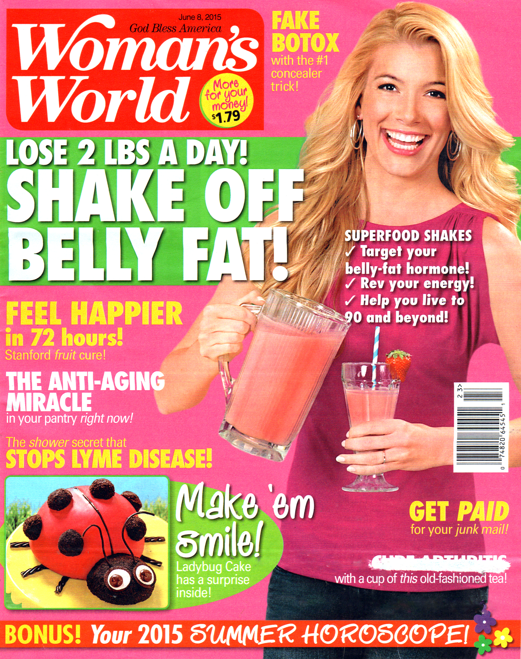 Womans-World June 08, 2015 Issue Cover