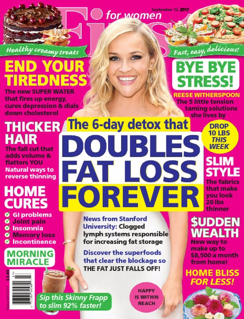 first-for-women September 12, 2017 Issue Cover