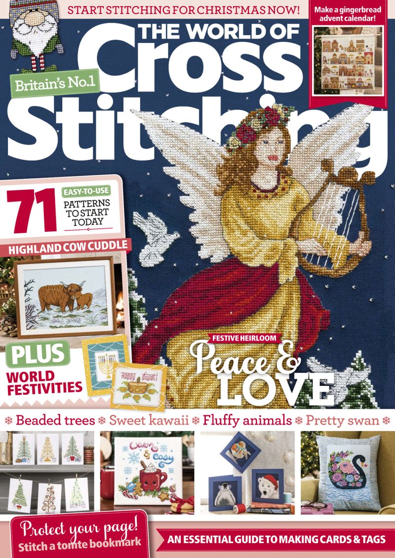 The-World-of-Cross-Stitching November 01, 2019 Issue Cover