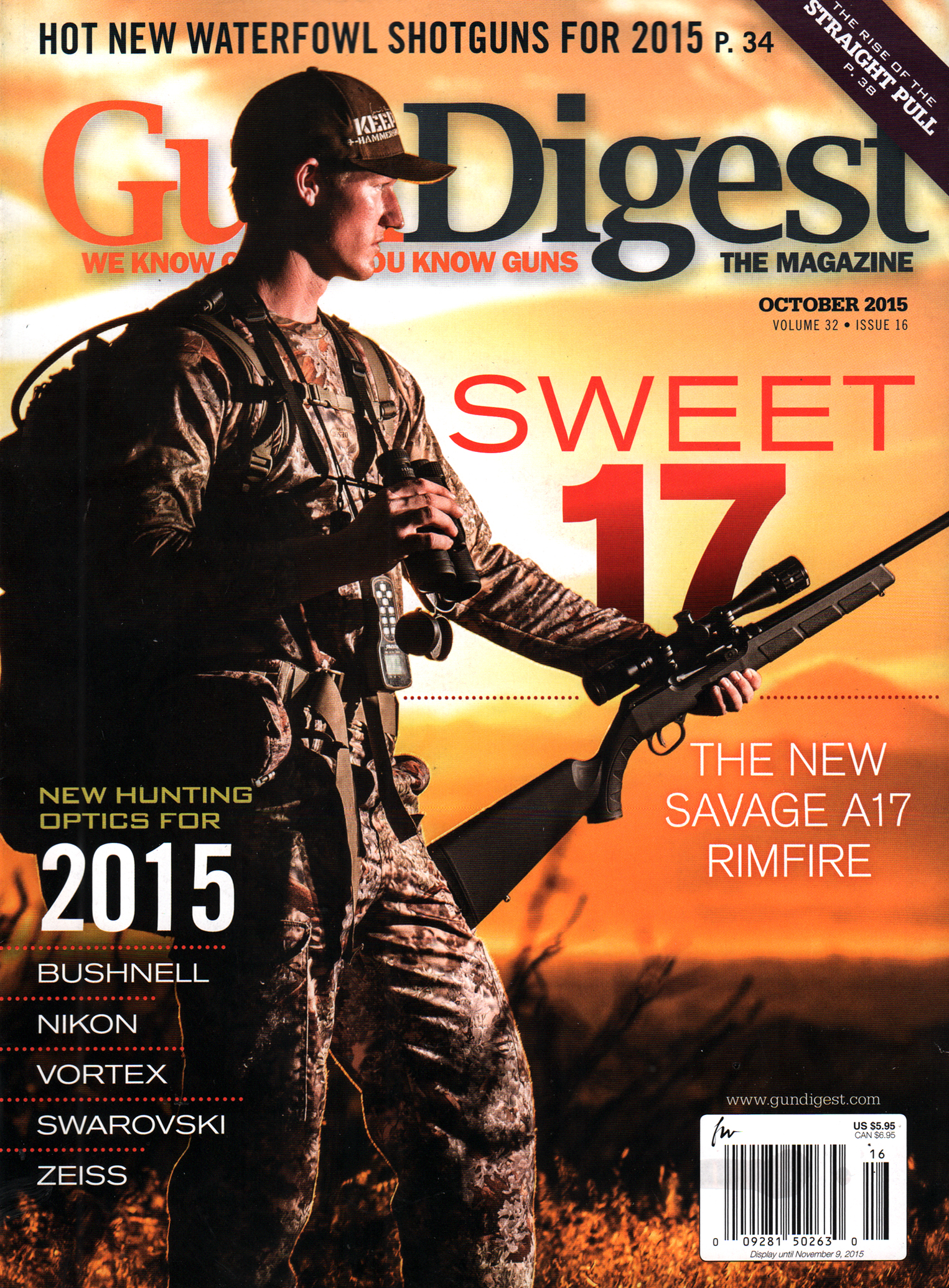 Gun-Digest October 01, 2015 Issue Cover