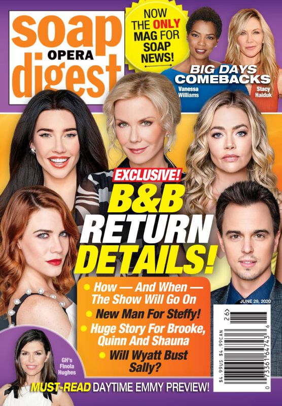 Soap-Opera-Digest June 29, 2020 Issue Cover