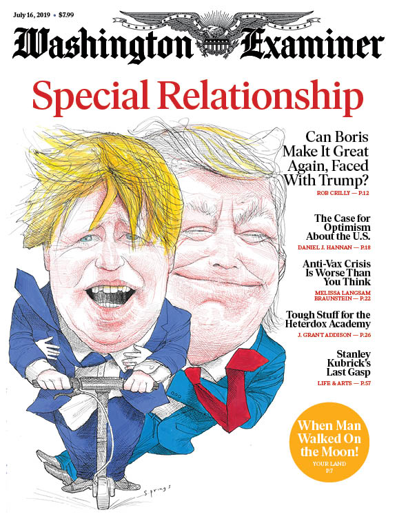 Washington-Examiner July 16, 2019 Issue Cover