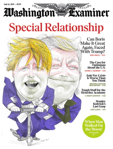 Washington Examiner July 16, 2019 Issue Cover