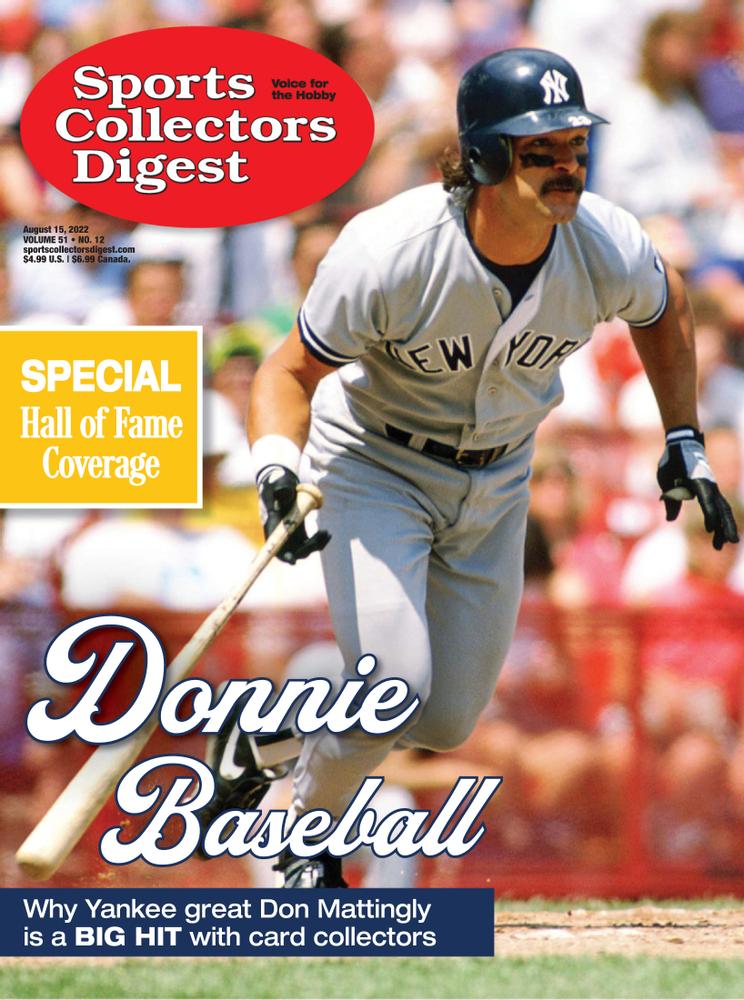 Sports-Collectors-Digest August 15, 2022 Issue Cover