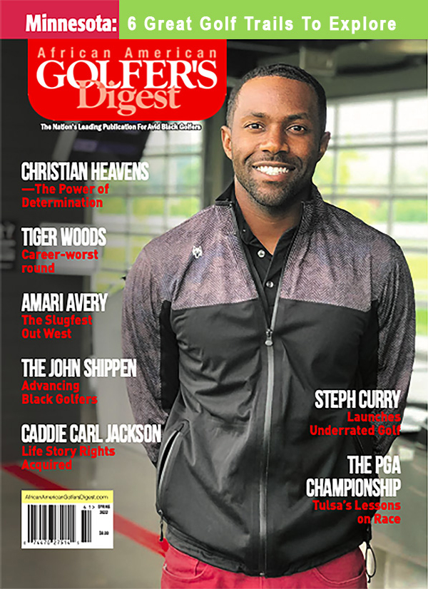 African-Amercian-Golfers-Digest March 01, 2022 Issue Cover