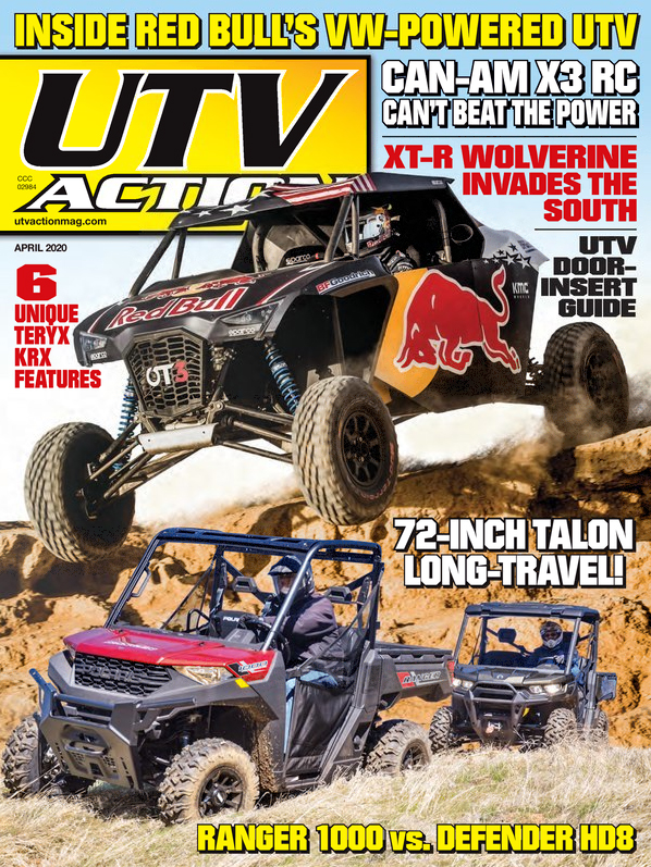 UTV-Action April 01, 2020 Issue Cover