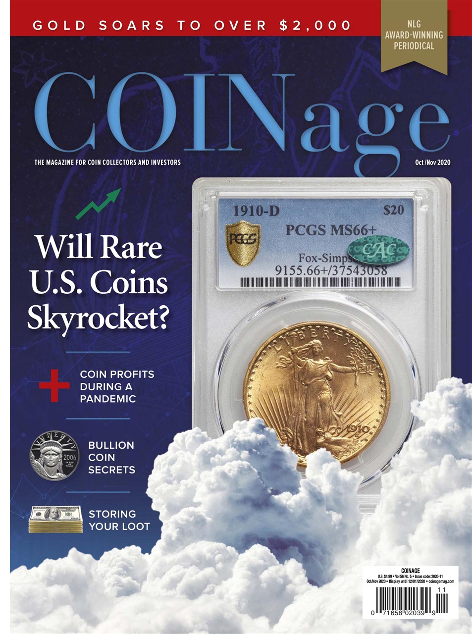 Coinage October 01, 2020 Issue Cover