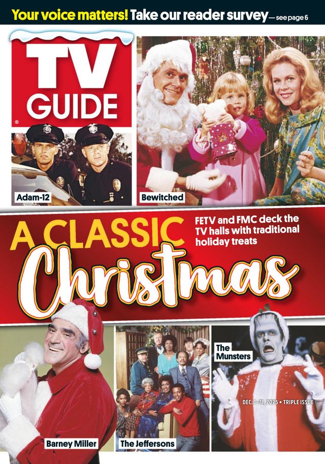 TV Guide December 01, 2025 Issue Cover