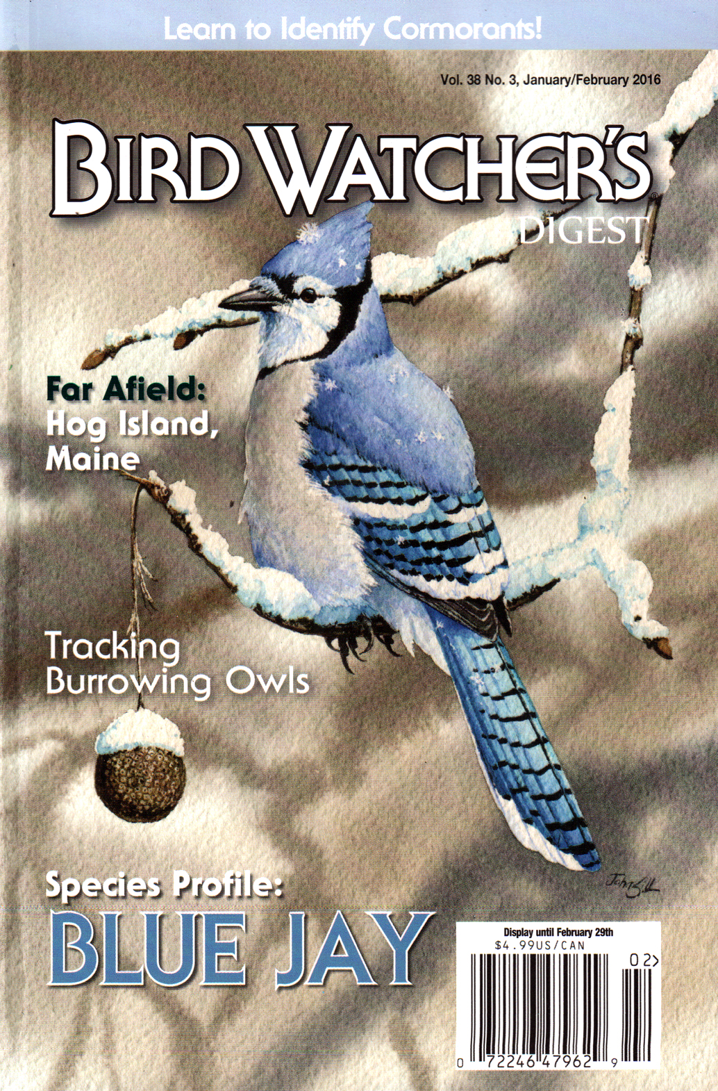 Bird-Watchers-Digest January 01, 2016 Issue Cover