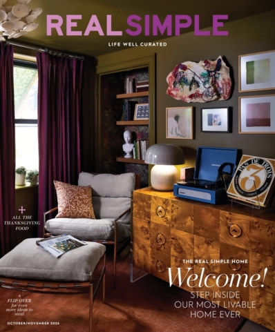 Real Simple October 01, 2026 Issue Cover