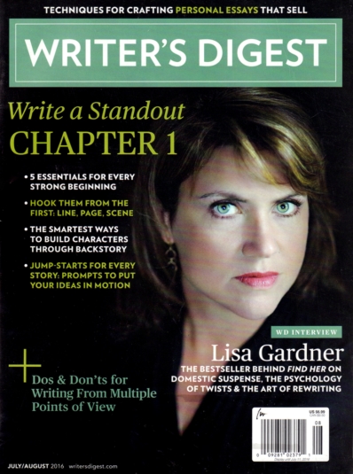 Writer's Digest July 01, 2016 Issue Cover