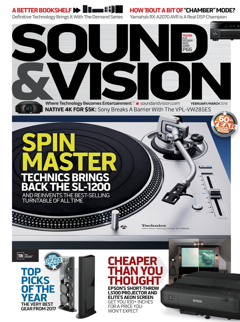 Sound-and-Vision February 01, 2018 Issue Cover