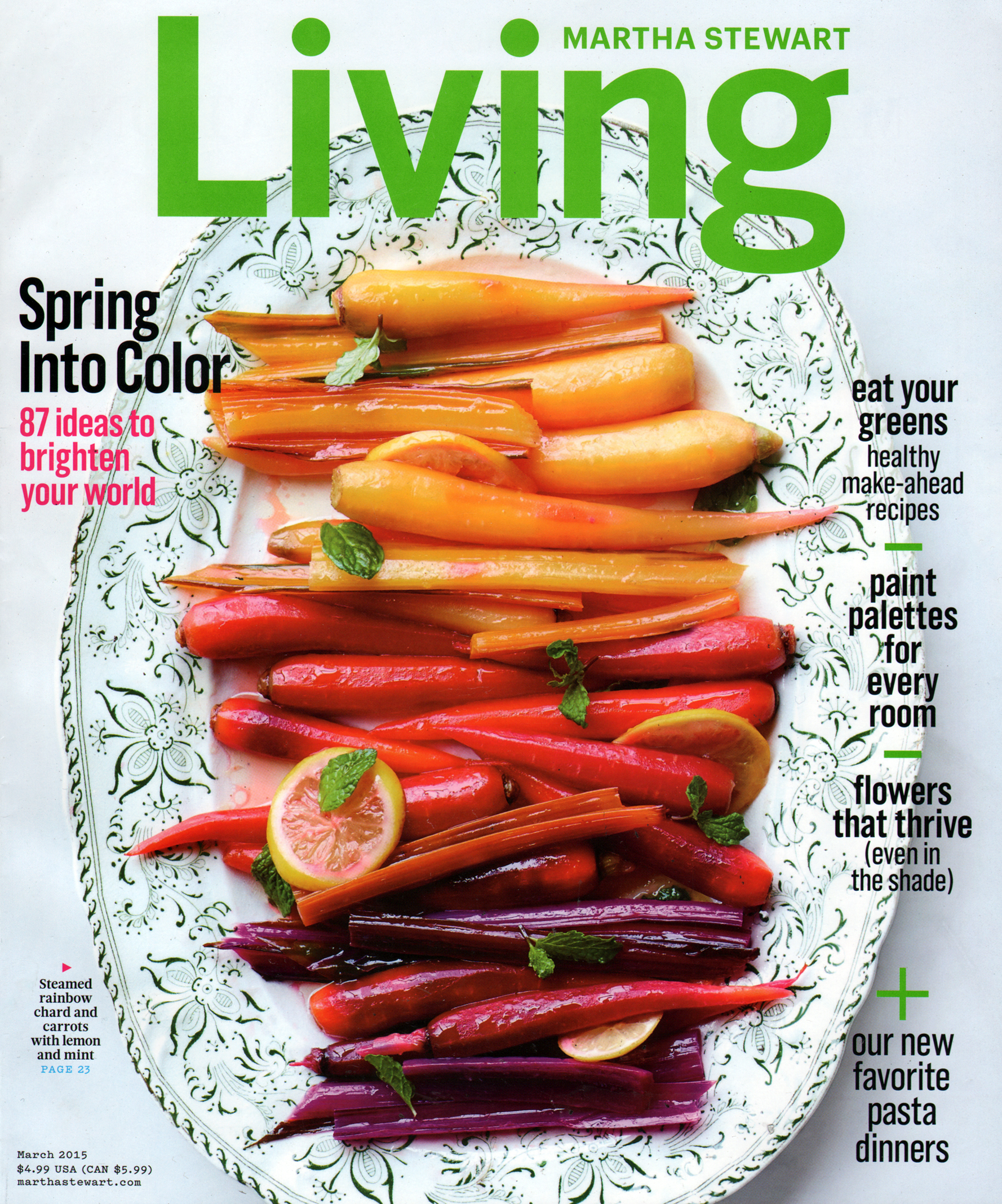 Martha-Stewart-Living March 01, 2015 Issue Cover