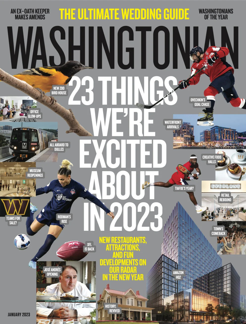 Washingtonian January 01, 2023 Issue Cover