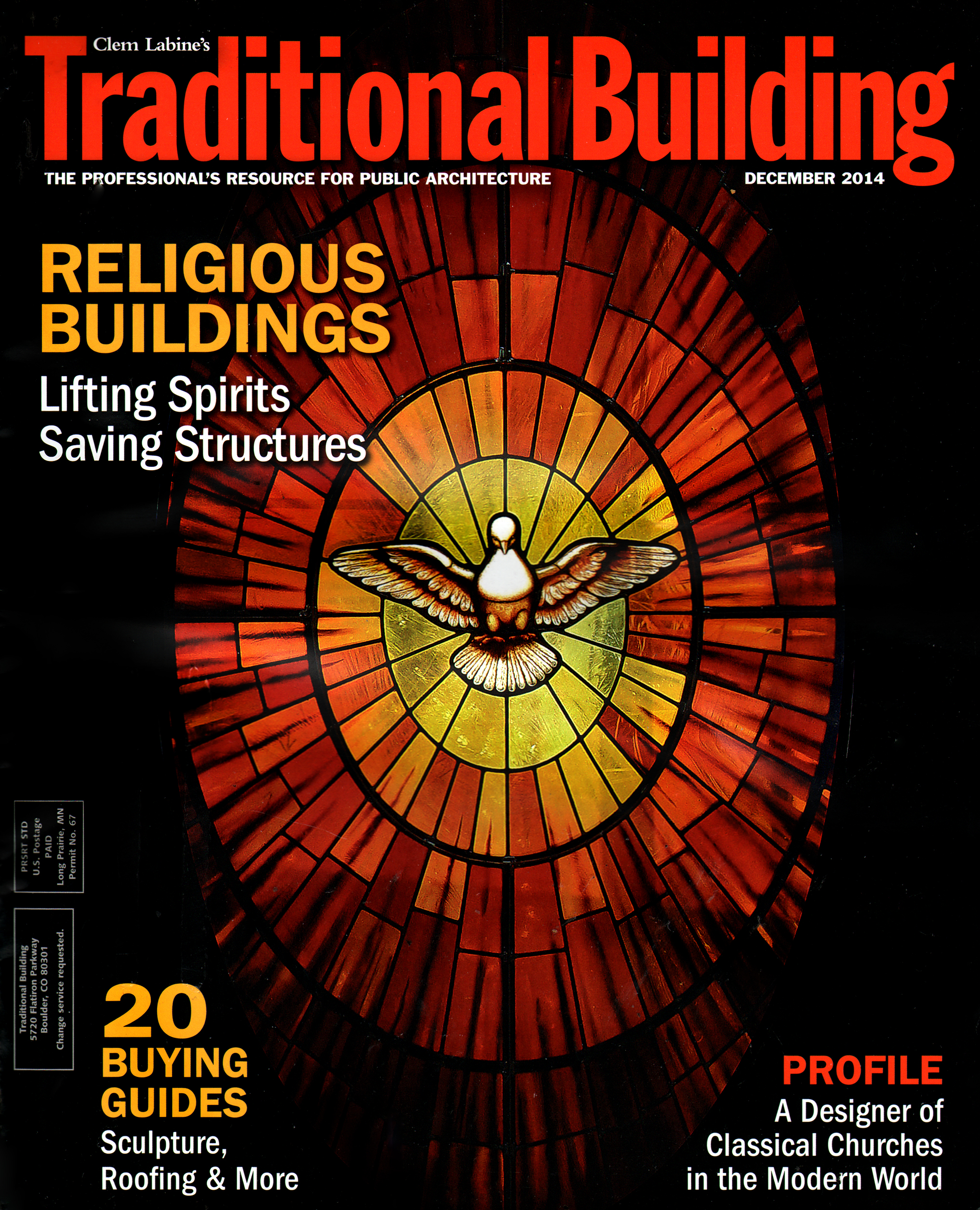 Traditional-Building December 01, 2014 Issue Cover