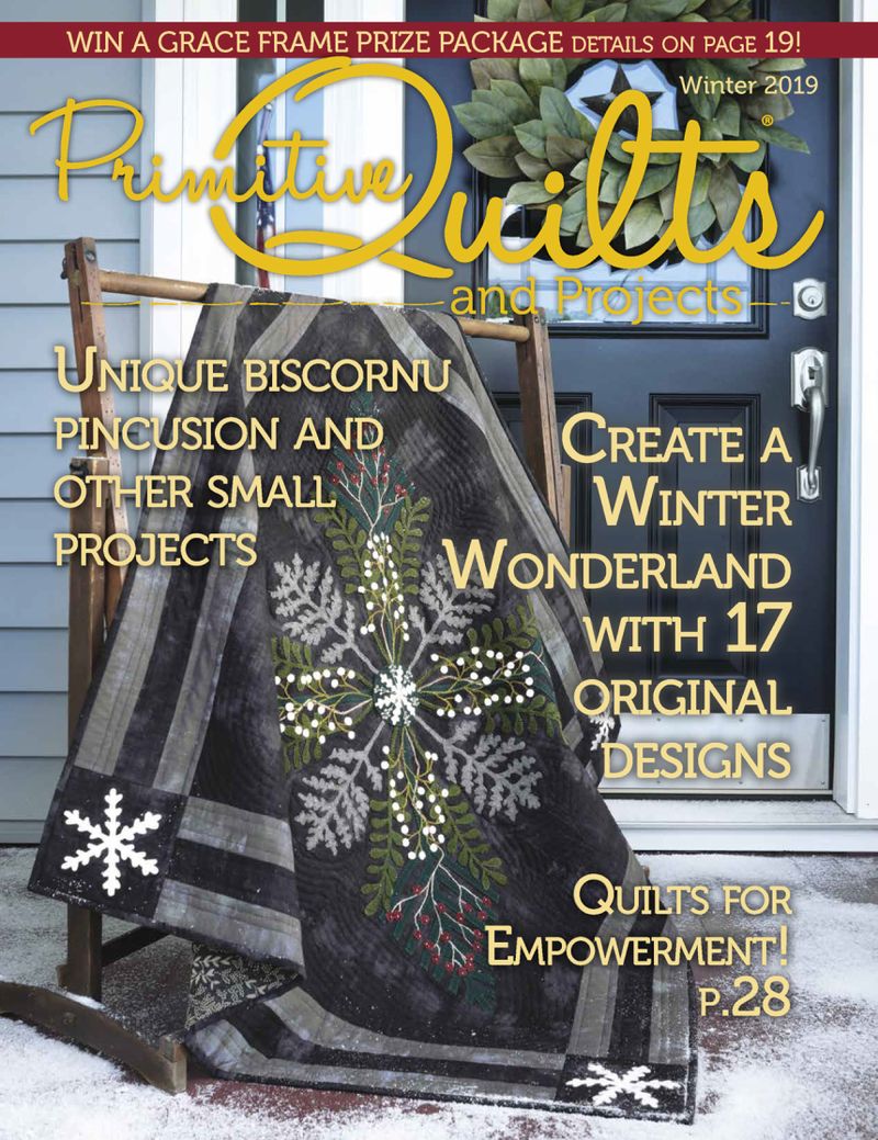 Primitive-Quilts-and-Projects December 01, 2019 Issue Cover