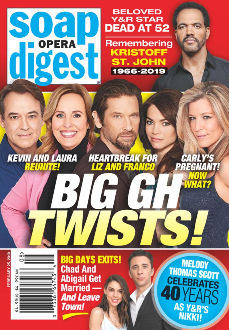 soap-opera-digest February 25, 2019 Issue Cover