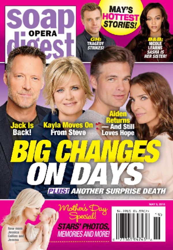 Soap-Opera-Digest May 09, 2016 Issue Cover